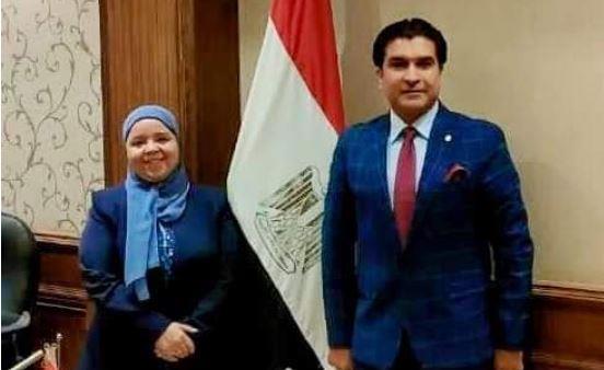 فاطمة التابعي عضوا بمجلس  إدارة الاتحاد المصري للميني فوتبول
