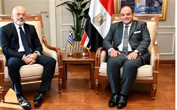 وزير التجارة يبحث مع سفير اليونان بالقاهرة تعزيز العلاقات الاقتصادية بين البلدين