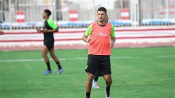 مشاركة أوباما وفتوح وشلبى في مران الزمالك 