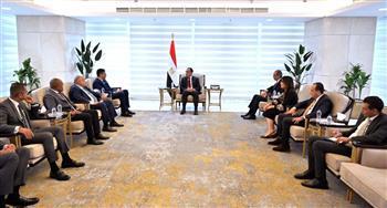 رئيس الوزراء يلتقي مسئولي شركة فوداكوم العالمية