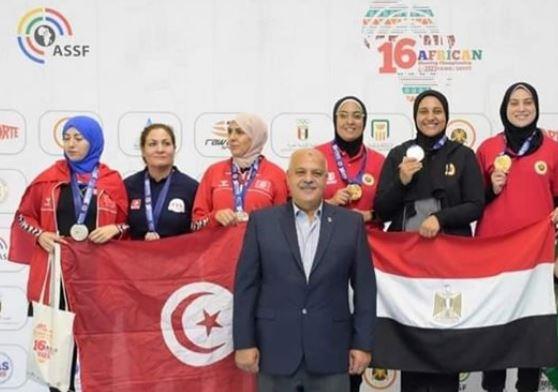 هالة الجوهري تحصد ذهبية بطولة إفريقيا للرماية وتحجز مقعدا رابعا لمصر في أولمبياد باريس