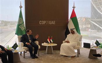   "المُلا" يلتقي سلطان الجابر رئيس مؤتمر الأمم المتحدة للمناخ "COP 28"