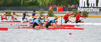   الصين تحصل على خمس ذهبيات إضافية في اليوم الأخير لسباق القوارب 