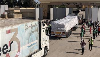   الأمم المتحدة: دخول 33 شاحنة مساعدات إلى قطاع غزة