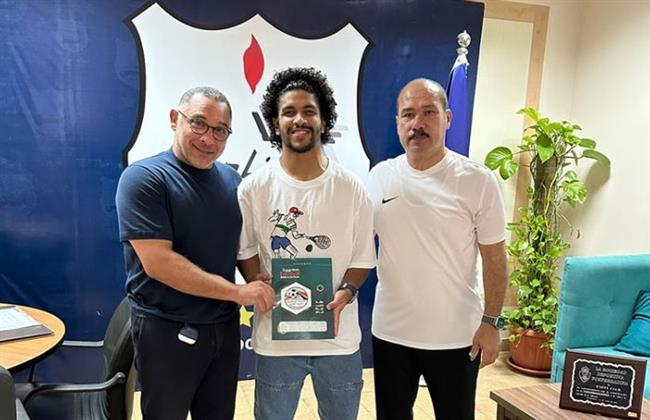 الدوري المصري.. إنبي يعلن تمديد عقد أحمد العجوز لمدة ثلاث سنوات 