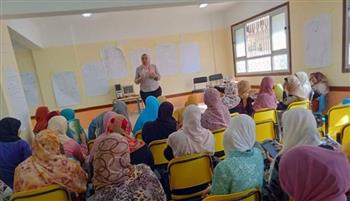   قومي المرأة ينظم سلسلة من الدورات التدريبية لتمكين سيدات قرى مبادرة حياة كريمة 