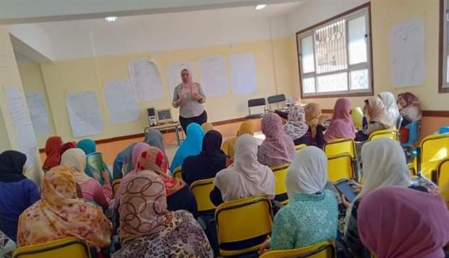 قومي المرأة ينظم سلسلة من الدورات التدريبية لتمكين سيدات قرى مبادرة حياة كريمة 