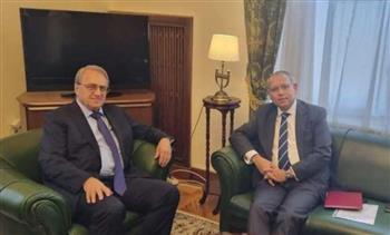   بوجدانوف يبحث مع السفير المصري في روسيا الوضع المتدهور في غزة وإجلاء الأجانب