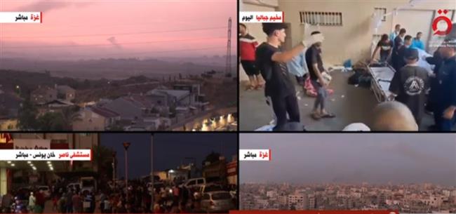مهند العكلوك: إسرائيل ألقت على مخيم جباليا 6 أطنان من المتفجرات وقتلت 400 شخص