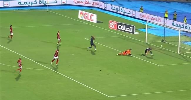 موديست يوقع علي أول أهدافه مع الأهلي أمام إنبي