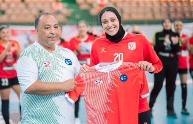 رنا راضي تفوز بجائزة أفضل لاعبة في مباراة الأهلي وفاب الكاميروني