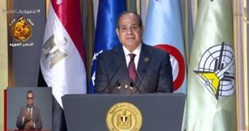   الرئيس السيسي: جيل أكتوبر أثبت أن لمصر فى كل عصر رجالا قادرين على صون الوطن