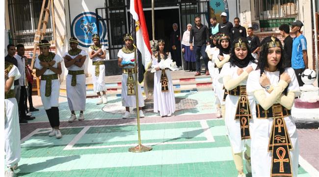 " عكاوي " يشهد حفل استقبال الطلاب الجدد بـ"رياضية جنوب الوادى"