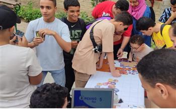 معرض دمنهور السادس إقبال كبير من الأطفال والشباب على فعالية "اليوم الياباني"