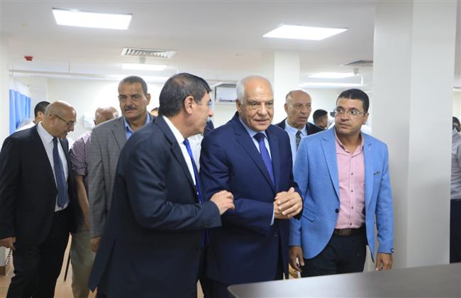 محافظ الجيزة يفتتح وحدة العناية المركزة بمستشفي أبو النمرس المركزي 