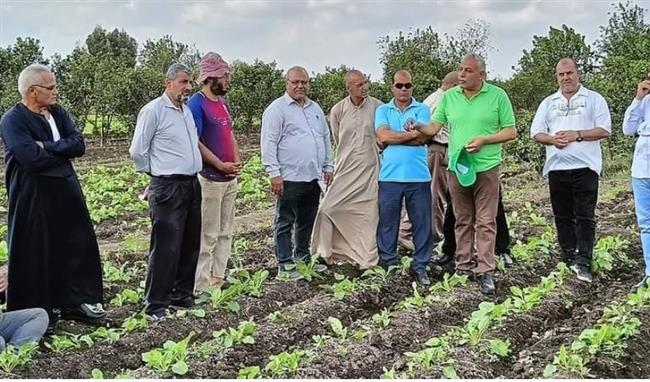 زراعة الغربية تنظم ندوه إرشاديه عن محصول بنجر السكر 