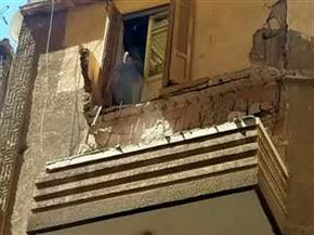   مصرع وإصابة 4 أشخاص في انهيار شرفة منزل بالإسكندرية