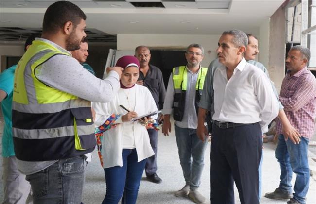 محافظ الغربية يتفقد مشروعات القطاع الطبي بطنطا 