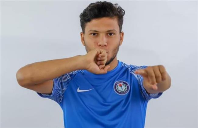 حمدى علاء رجل مباراة سموحة والمقاولون العرب بالدورى