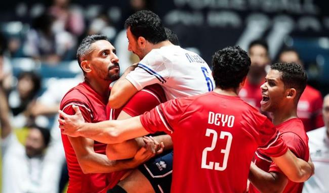 منتخب مصر للكرة الطائرة يفوز على تونس في التصفيات المؤهلة لأولمبياد باريس 2024