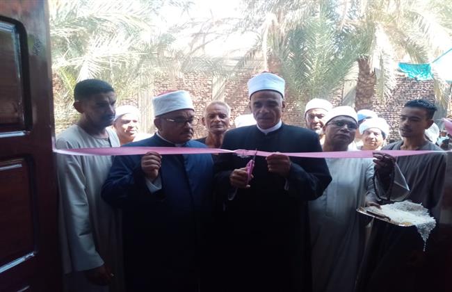 وكيل الأوقاف بأسوان يفتتح مسجدين خدمة لرواد المساجد من المصلين