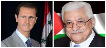   الرئيس الفلسطيني يعزي نظيره السوري في ضحايا هجوم حمص الإرهابي