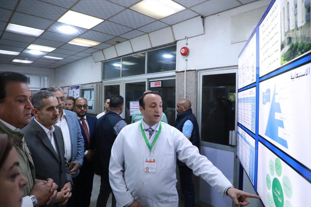 وزير الصحة يوجه بمتابعة توفير المستلزمات الطبية اللازمة لإنهاء قوائم الانتظار بمستشفى قلب المحلة
