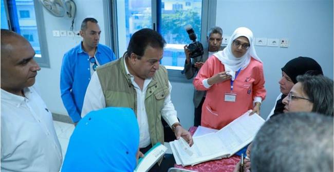 وزير الصحة يتوجه لـ الغربية لتفقد عدد من المنشآت الصحية