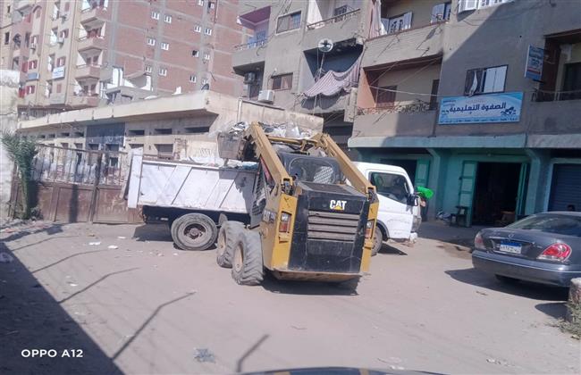 محافظ كفر الشيخ: رفع 2200 طن قمامة و12 طن أتربة بـ14 مركزا ومدينة