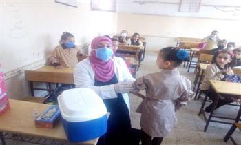 "صحة الدقهلية": تطعيم 335 ألفا من طلاب المدارس ضد الالتهاب السحائي والثنائي