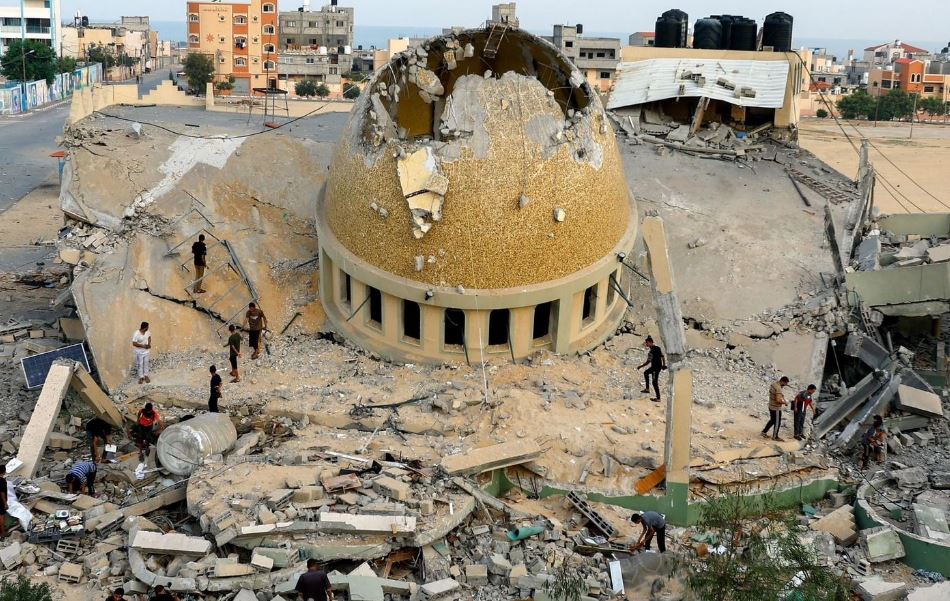 الاحتلال الإسرائيلي يدمر 7 مساجد في قطاع غزة