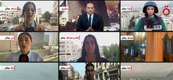   مراسلة "القاهرة الإخبارية" تقطع مداخلتها على الهواء لإخلاء المبنى خوفا من تعرضه للقصف
