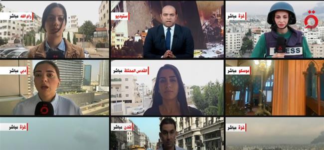 مراسلة "القاهرة الإخبارية" تقطع مداخلتها على الهواء لإخلاء المبنى خوفا من تعرضه للقصف