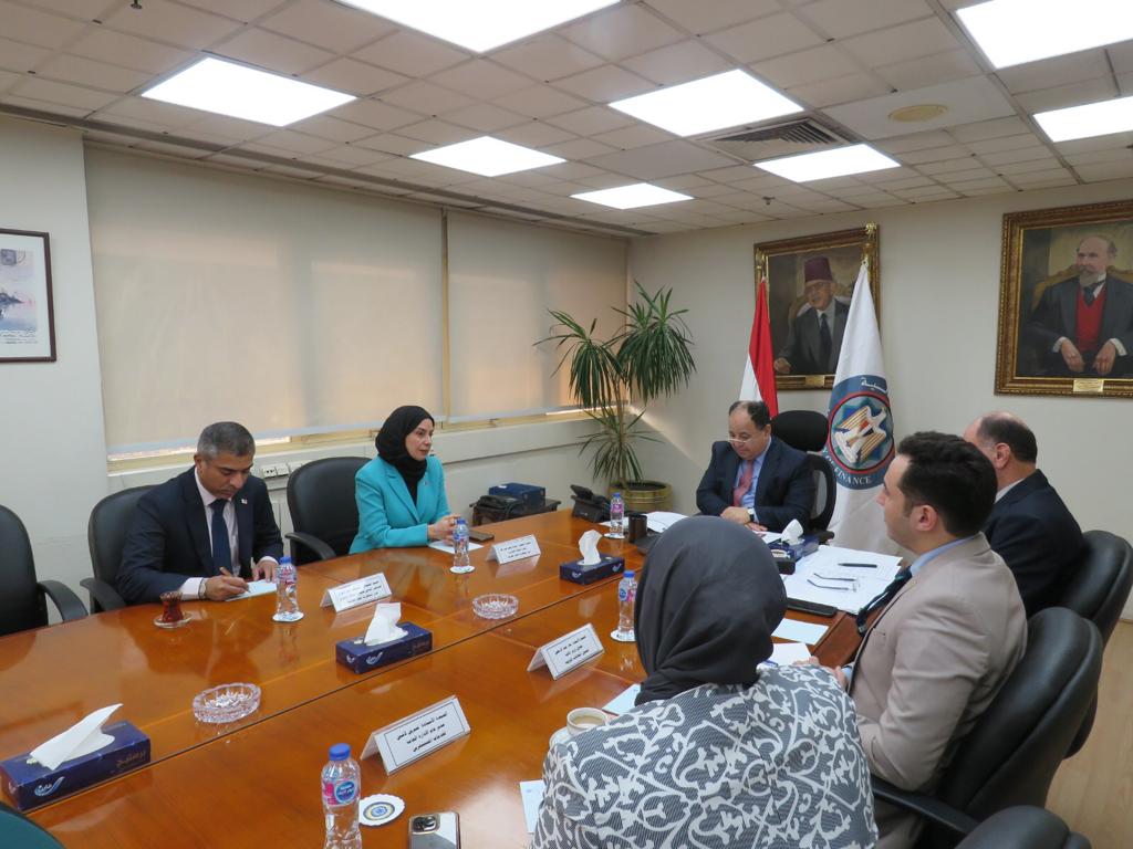 وزير المالية يلتقي سفيرة مملكة البحرين في القاهرة