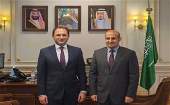   القنصل السعودي بالإسكندرية يستقبل قنصل لبنان