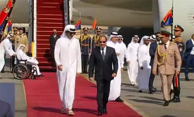 الرئاسة: قمة مصرية قطرية بالقاهرة اليوم