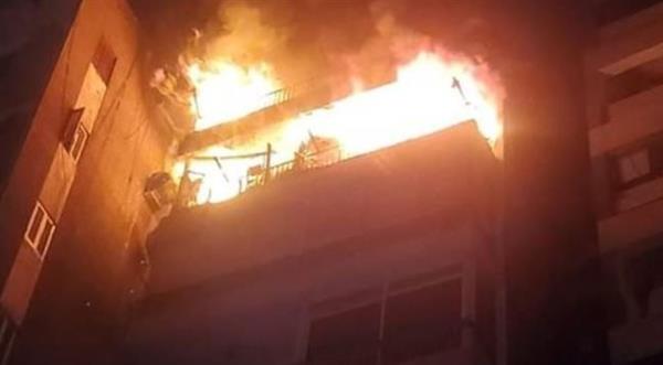 اندلاع حريق داخل شقة سكنية فى الطالبية دون إصابات
