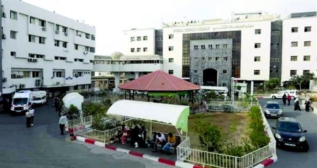 قتال عنيف فى محيط مستشفى الشفاء بين الفصائل الفلسطينية وجيش الاحتلال