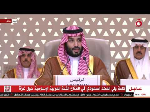 محمد بن سلمان: نرفض ما يتعرض له الفلسطينيون ونطالب بوقف فوري للعمليات العسكرية