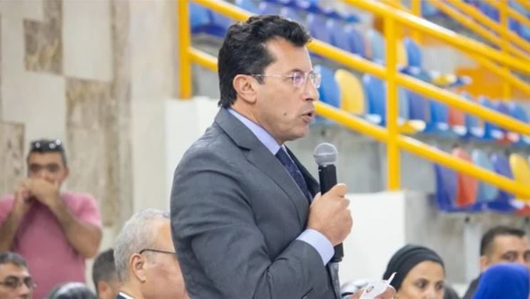 وزير الرياضة يفتتح بطولة كأس العالم للكرة الطائرة البارالمبية بالمدينة الرياضية