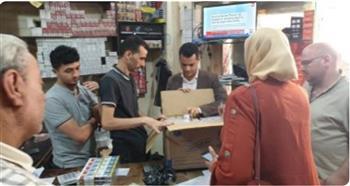 حملات تموينية على المخابز والأسواق في 4 مراكز بالدقهلية