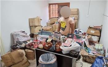 إحباط ترويج مستحضرات تجميل مجهولة المصدر 