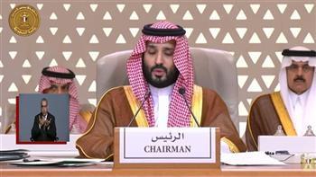 ولي العهد السعودي يطالب بفك الحصار عن قطاع غزة 