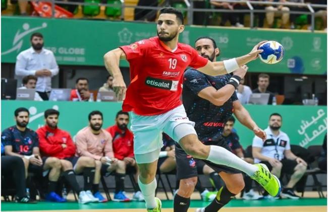 الأهلي يفوز على الكويت الكويتي 25/35 بكأس العالم للأندية لكرة اليد