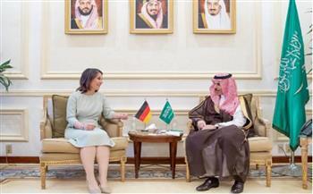 وزيرا خارجية السعودية وألمانيا يبحثان تطورات الأوضاع في غزة