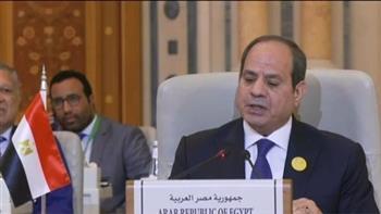 على حسن: كلمة الرئيس السيسى بقمة الرياض خارطة طريق لحل أزمة غزة