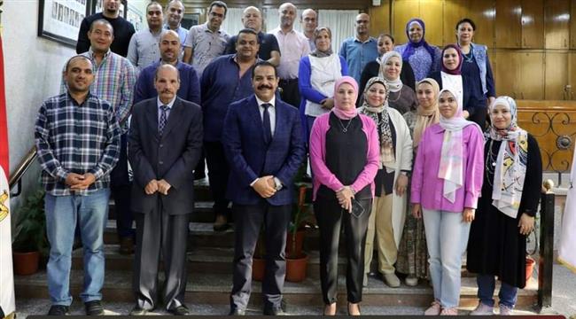 تدريب العاملين بالمركز القومي للبحوث الاجتماعية أعلى نظام إدارة المؤسسة الإلكتروني (EMS)