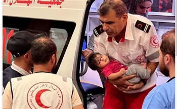 الهلال الأحمر الفلسطيني: الأطفال الرضع والجرحى بمستشفى القدس في خطر