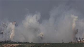   قصف إسرائيلي مكثف على منطقة ميس الجبل جنوب لبنان
