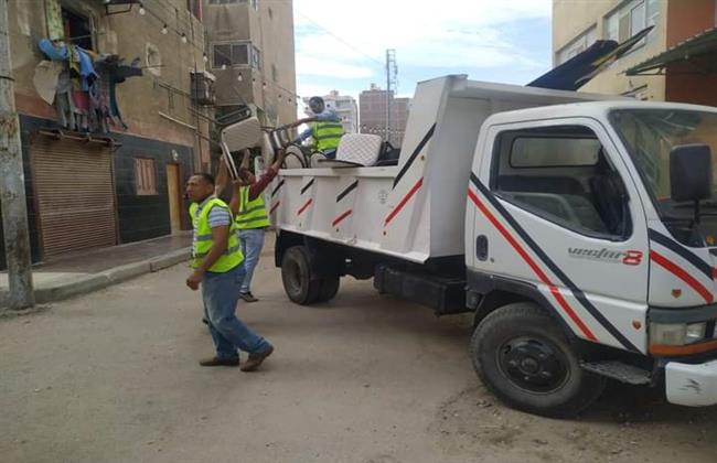 البحيرة.. رفع 341 حالة اشغال طريق وتحرير 45 محضر خلال حملات مكبرة